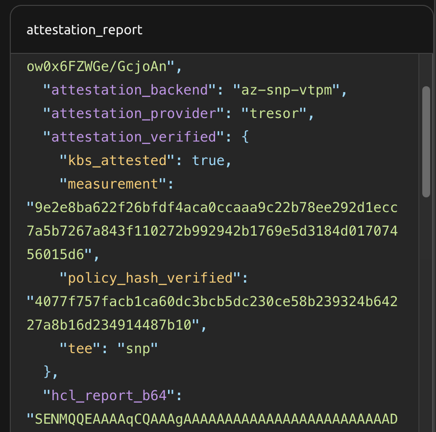 Illustration of signed receipts tied to verified inference runs.