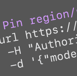 Routing control artwork for the Inference API product page.