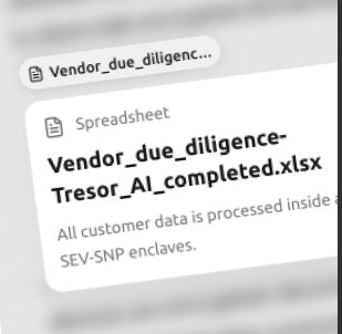 Private web research artwork from the Chat Workspace product page.